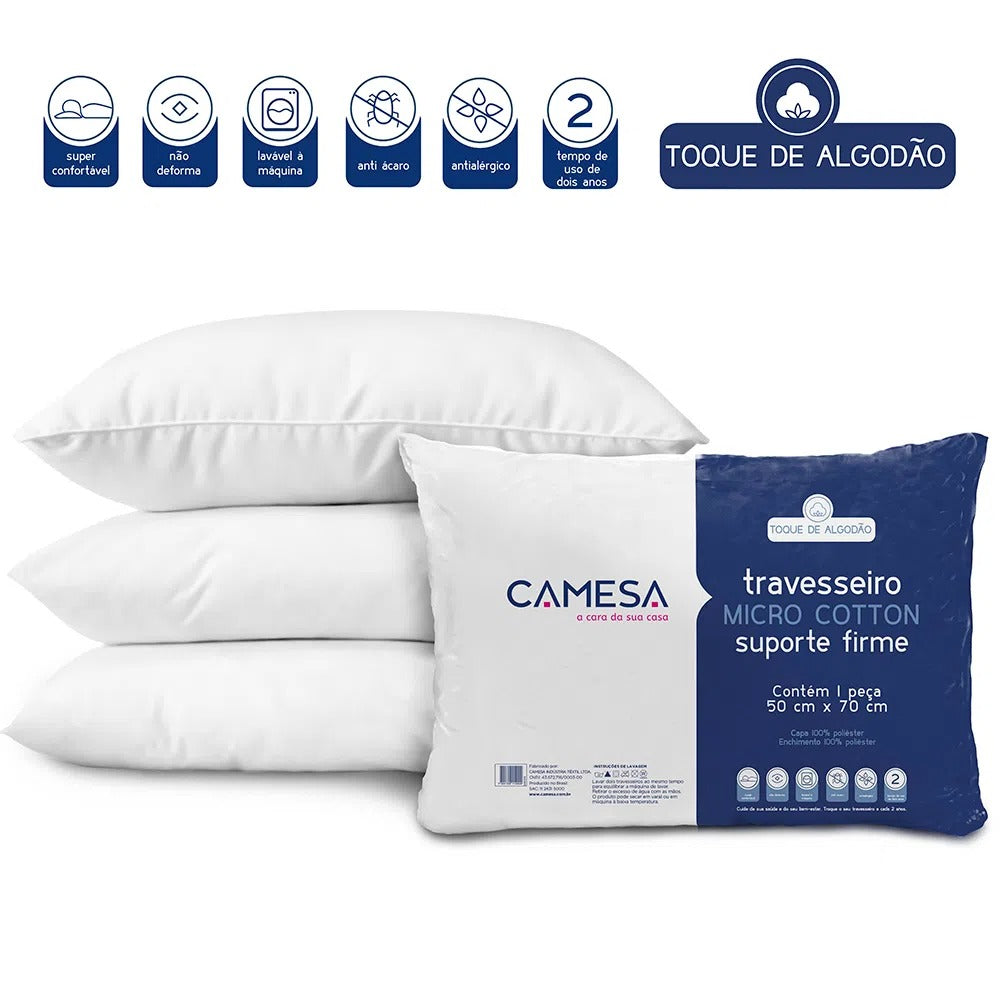 Almohada 2x1 Camesa Suave