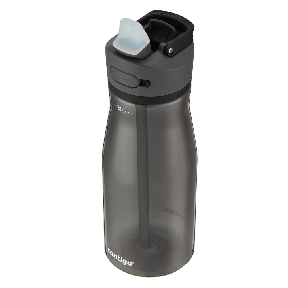 Botella Contigo Ashland 2.0 de Plastico Libre de BPA con Bombilla Autospout de 32oz 946ml color Licorice 2145116