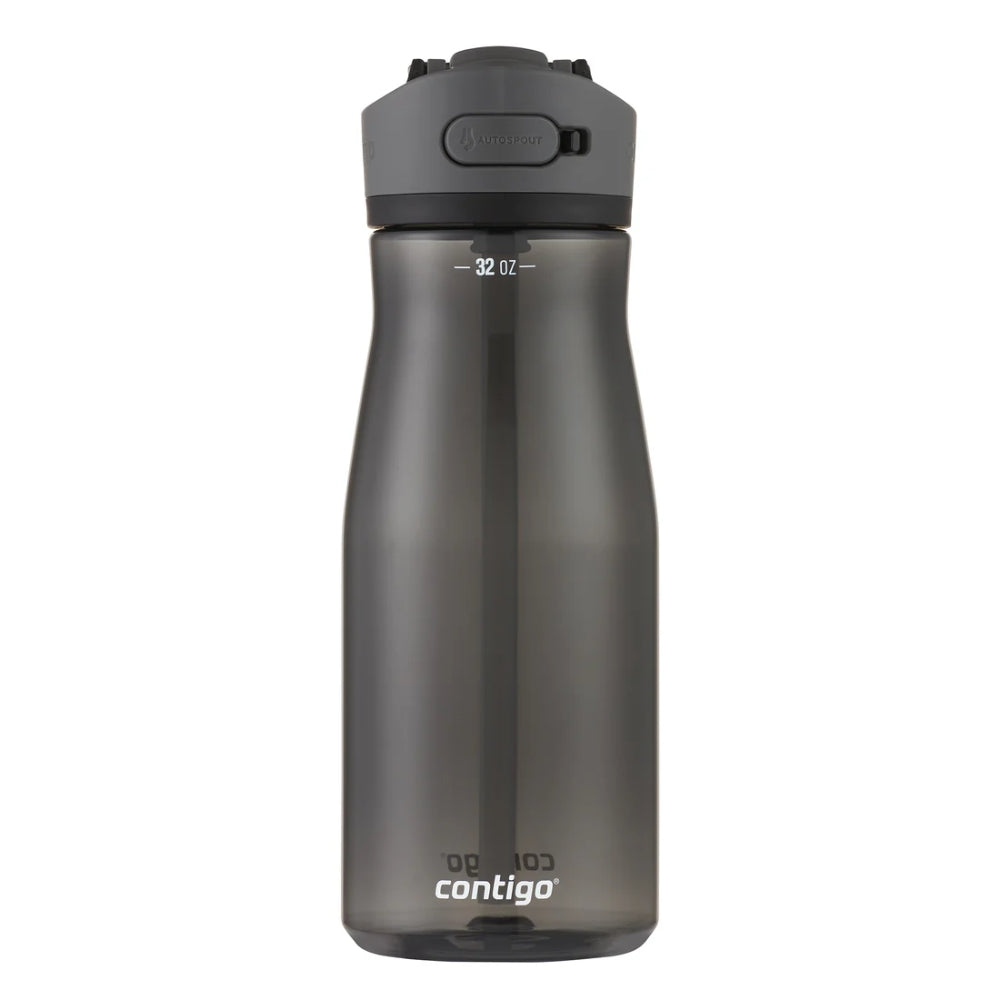 Botella Contigo Ashland 2.0 de Plastico Libre de BPA con Bombilla Autospout de 32oz 946ml color Licorice 2145116