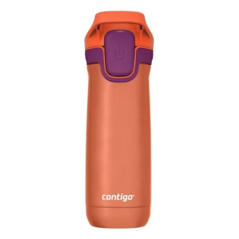 Botella Contigo Kids de Acero Inoxidable con Tapa Autoseal de 13oz 384ml color Grape 2181429
