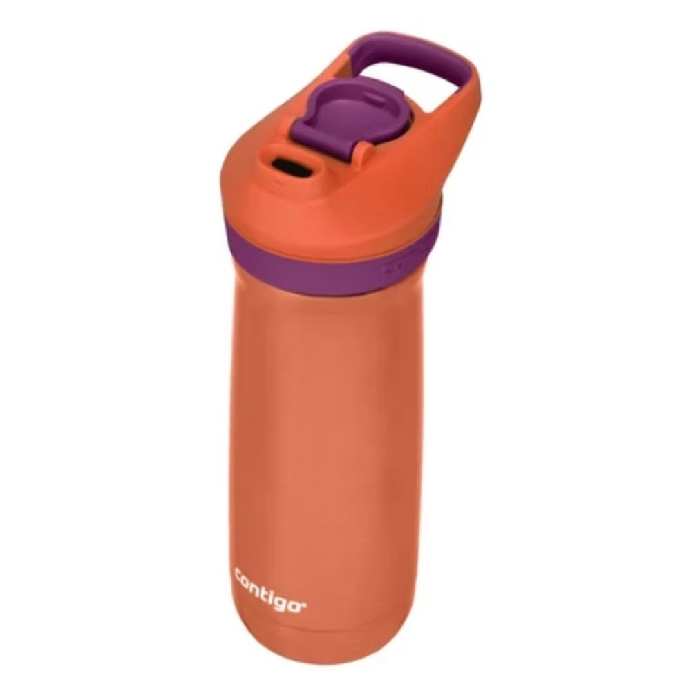 Botella Contigo Kids de Acero Inoxidable con Tapa Autoseal de 13oz 384ml color Grape 2181429