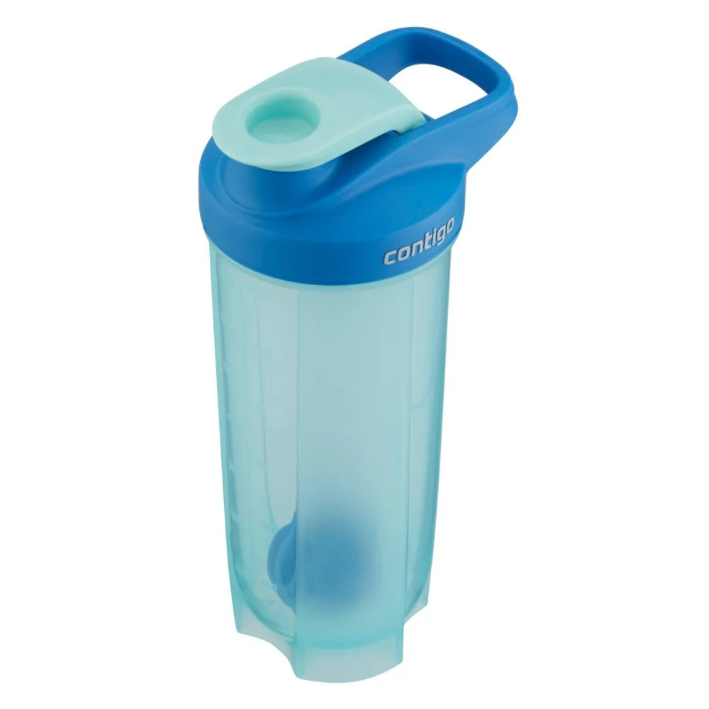 Botella Contigo Shake & Go Fit Mixer de Plastico Tritan Libre de BPA de 28oz 828ml color Bubble Tea and Amp 2146377