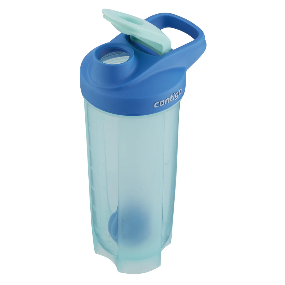 Botella Contigo Shake & Go Fit Mixer de Plastico Tritan Libre de BPA de 28oz 828ml color Bubble Tea and Amp 2146377