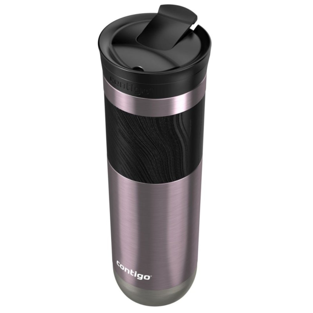 Botella Contigo Snapseal Byron Travel Mug de Acero Inoxidable de 24oz 710ml color Pineberry 2194261