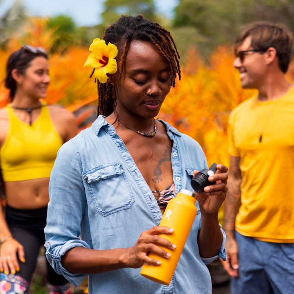Botella Térmica Hydro Flask  532ml Tapa Flex Standar Goji