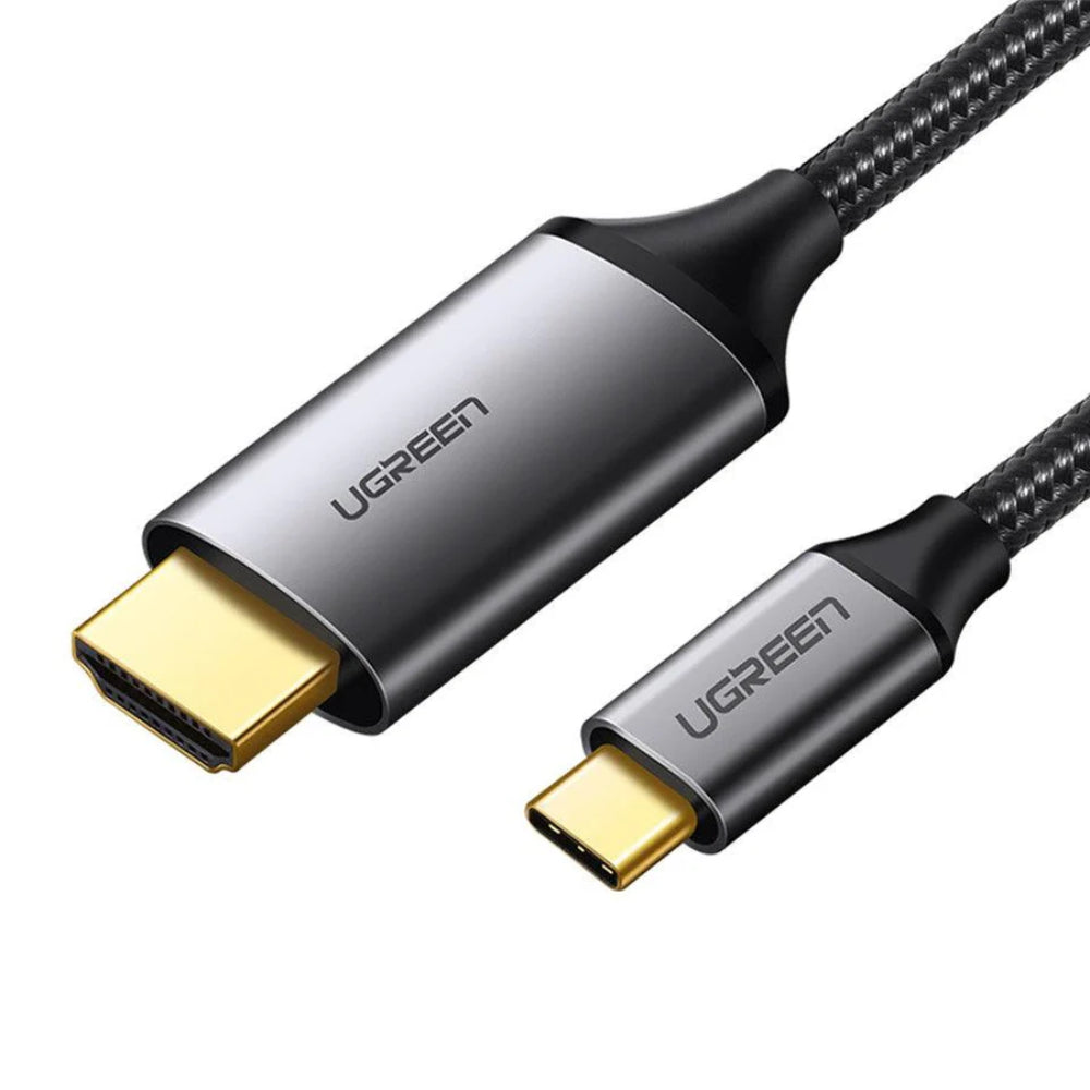 Cable USB-C a HDMI Ugreen de 1.5M de Longitud Chapado en Oro Compatible con PC 50570