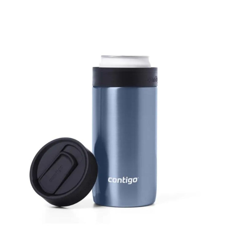 Enfriador de Latas Contigo River North 2en1 de Acero Inoxidable de 12oz 354ml color Dark Ice 2164978