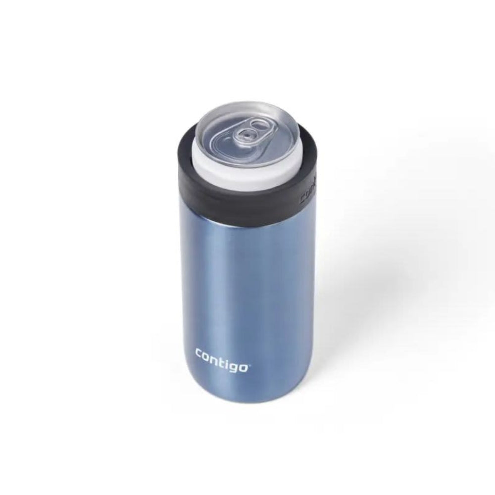 Enfriador de Latas Contigo River North 2en1 de Acero Inoxidable de 12oz 354ml color Dark Ice 2164978