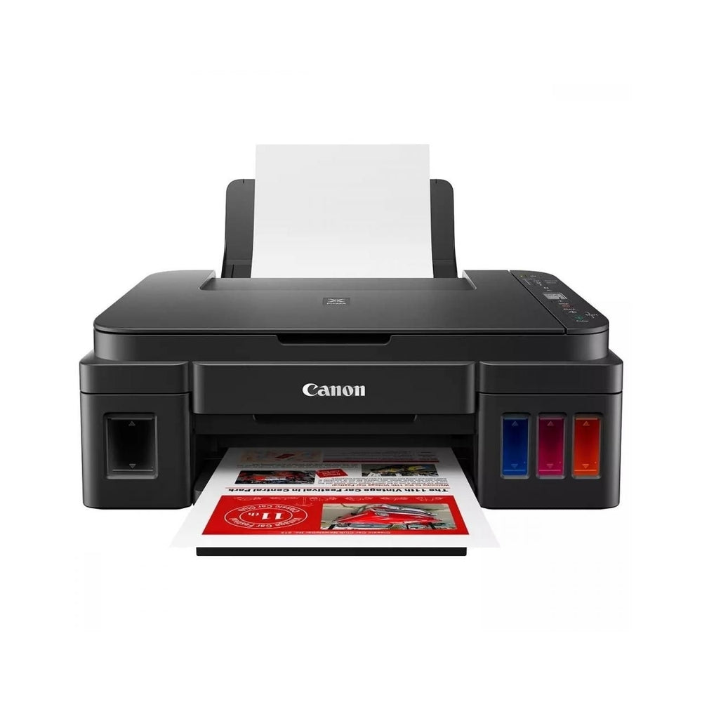 Impresora Canon Pixma G-3110 Conectividad USB e Inalambrico Tanques de Tinta Integrados Imprime Copia y Escanea 2315C004AC