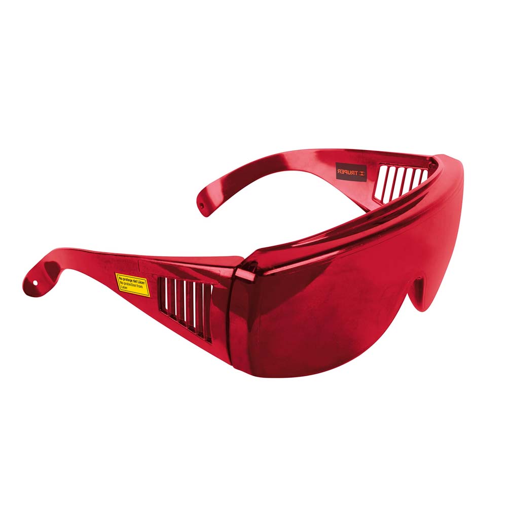Lentes de Seguridad Truper para Láser Color Rojo