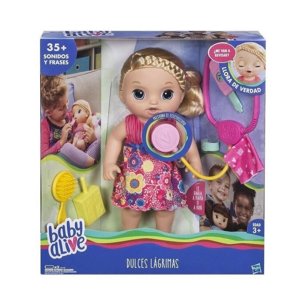 Muñeca Hasbro Dulces Lágrimas Baby Alive