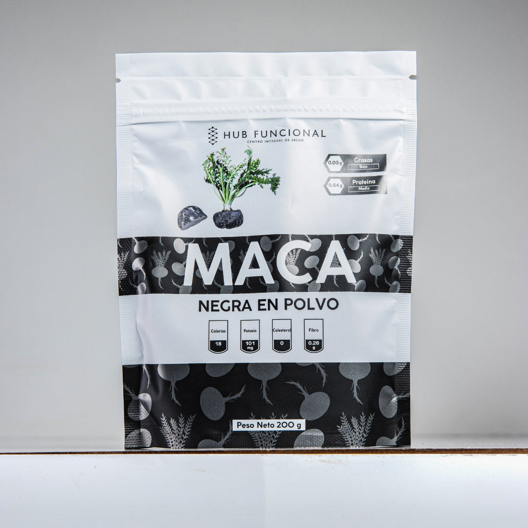 Nutracéutico Maca Negra Suplementación Nutracéutica Hub Funcional