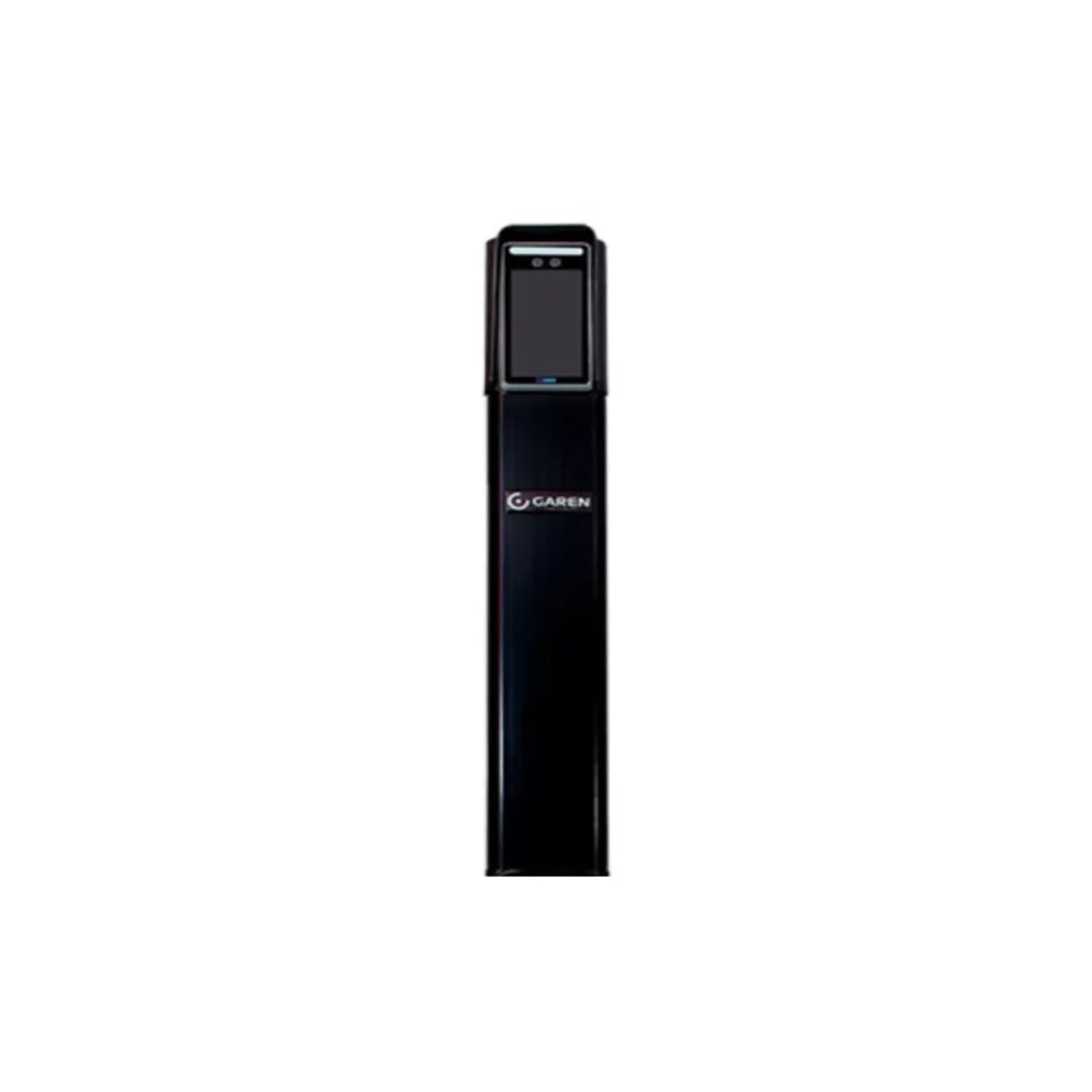 Totem Fit Peatonal Garen de 1.65M para Biometrico con Control de Acceso Facial Luces LED al Contorno Material de Plastico color Negro TF3007F