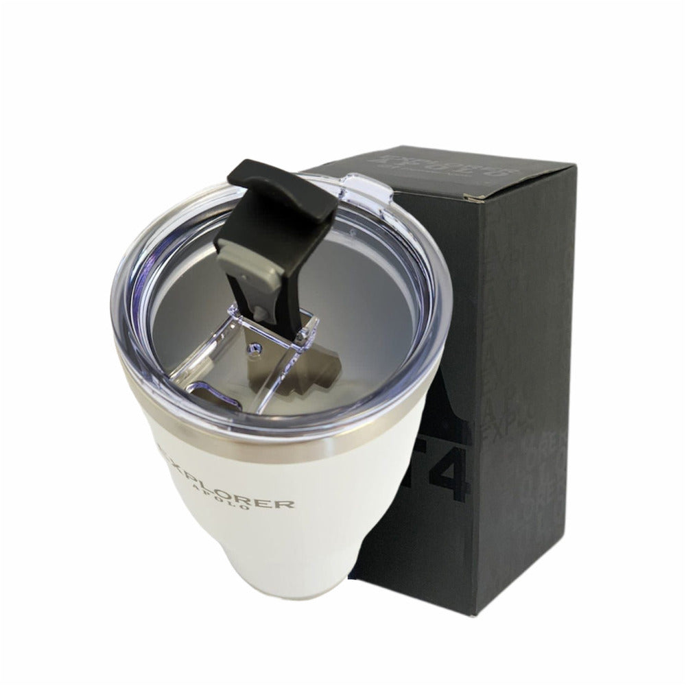 Vaso Cafetero con Tapa Explorer de 750ml  Apolo Blanco