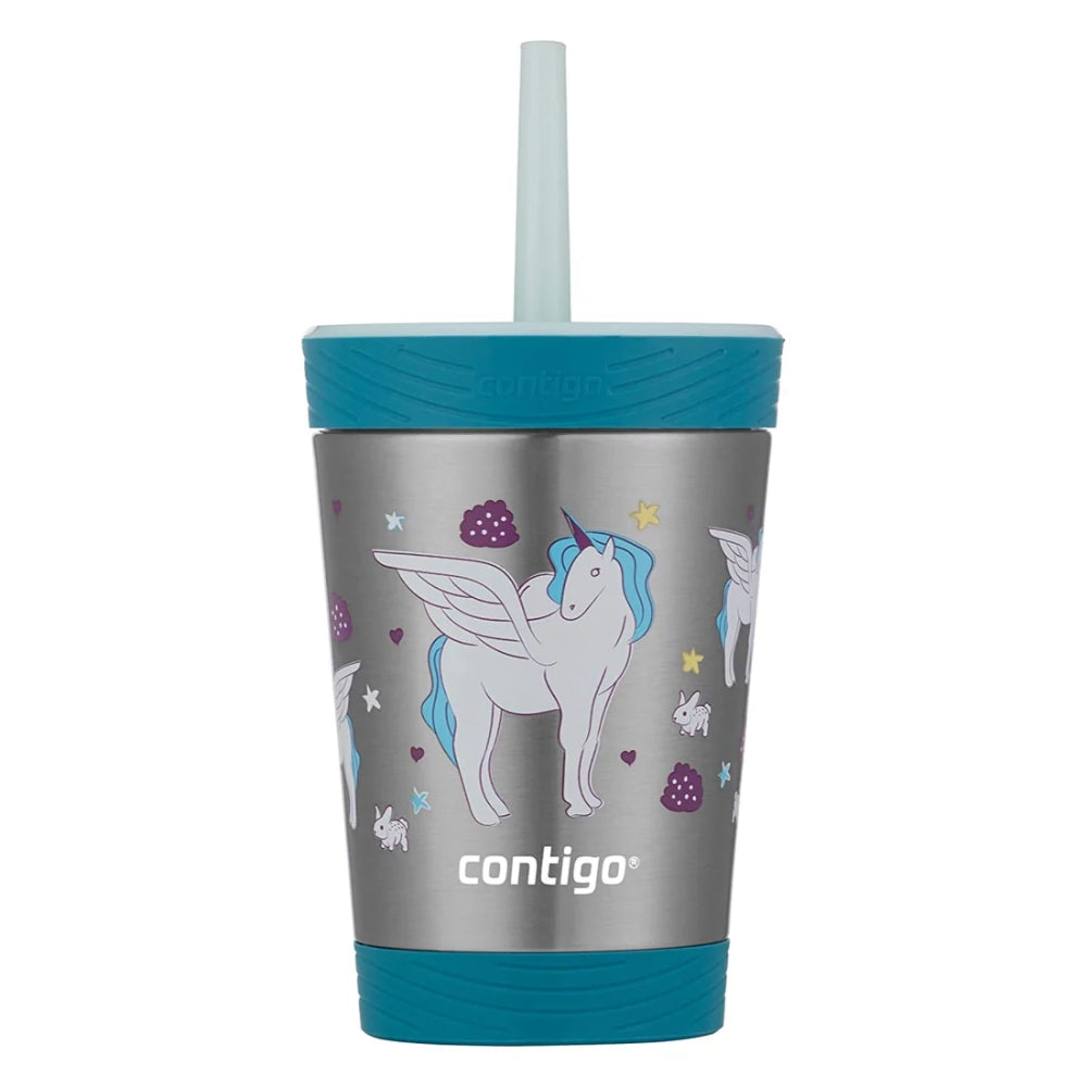 Vaso Contigo Kids con Sistema Antiderrames de Plastico Libre de BLA de 12oz 354ml Diseño Honeydew & Unicorn 2108138