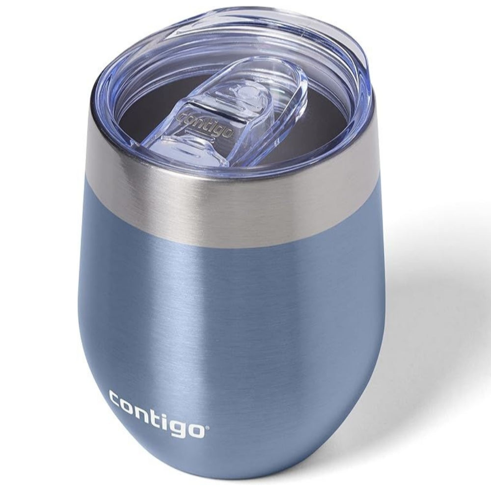 Vaso Contigo Tumbler River North Wine de Acero Inoxidable de 12oz 354ml color Dark Ice 2164984