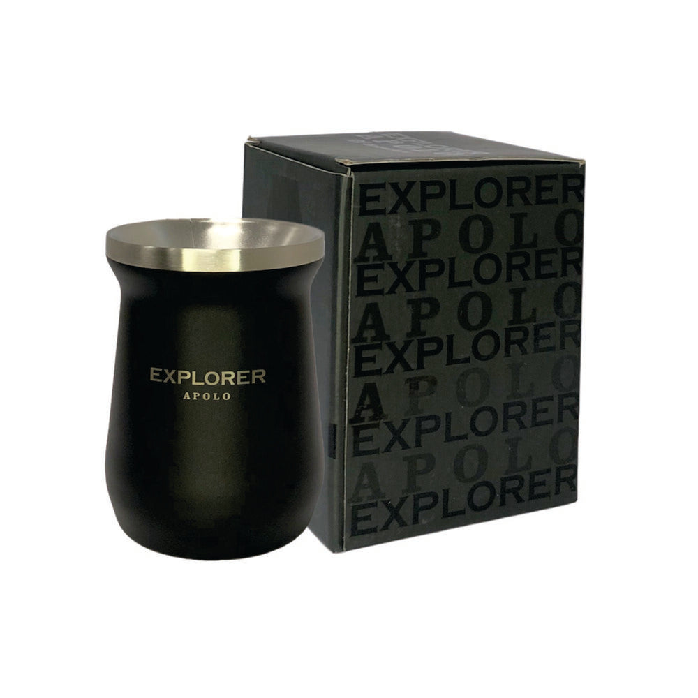 Vaso Mate Explorer Apolo de 273ml Color Negro