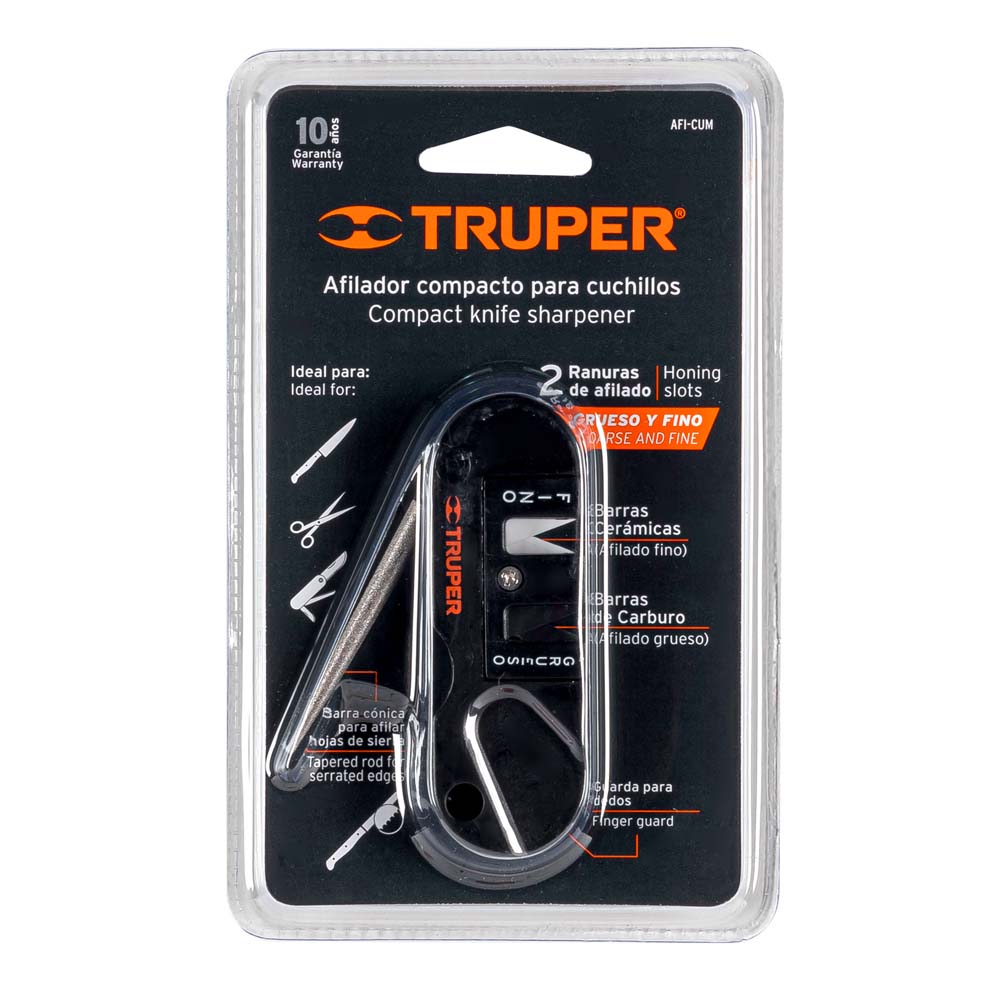 Afilador de Cuchillos Truper de Bolsillo