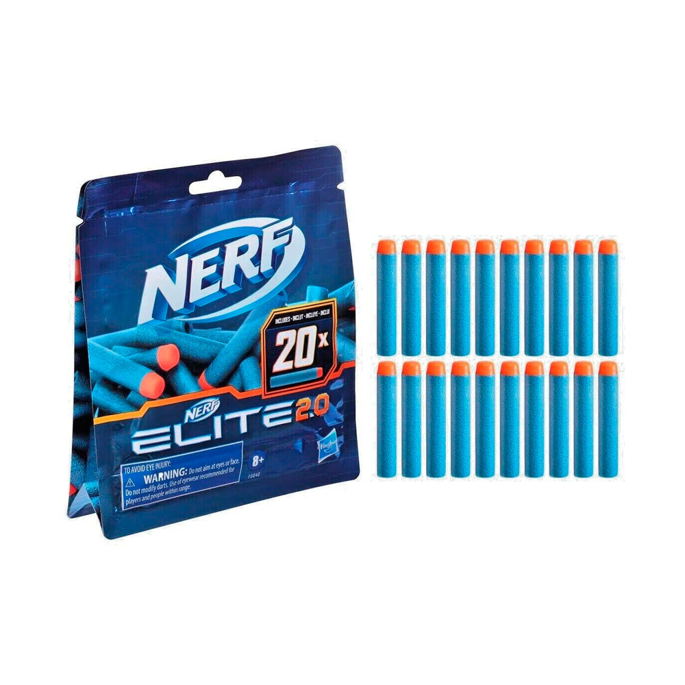 Dardos de Repuesto Nerf Elite Refill 2.0